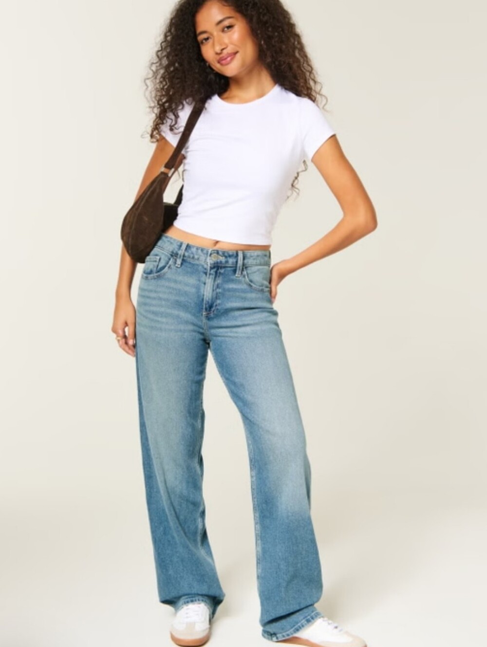 Hollister Ultra High Rise Dad Jean Vintage Stretch Size 27 Women's